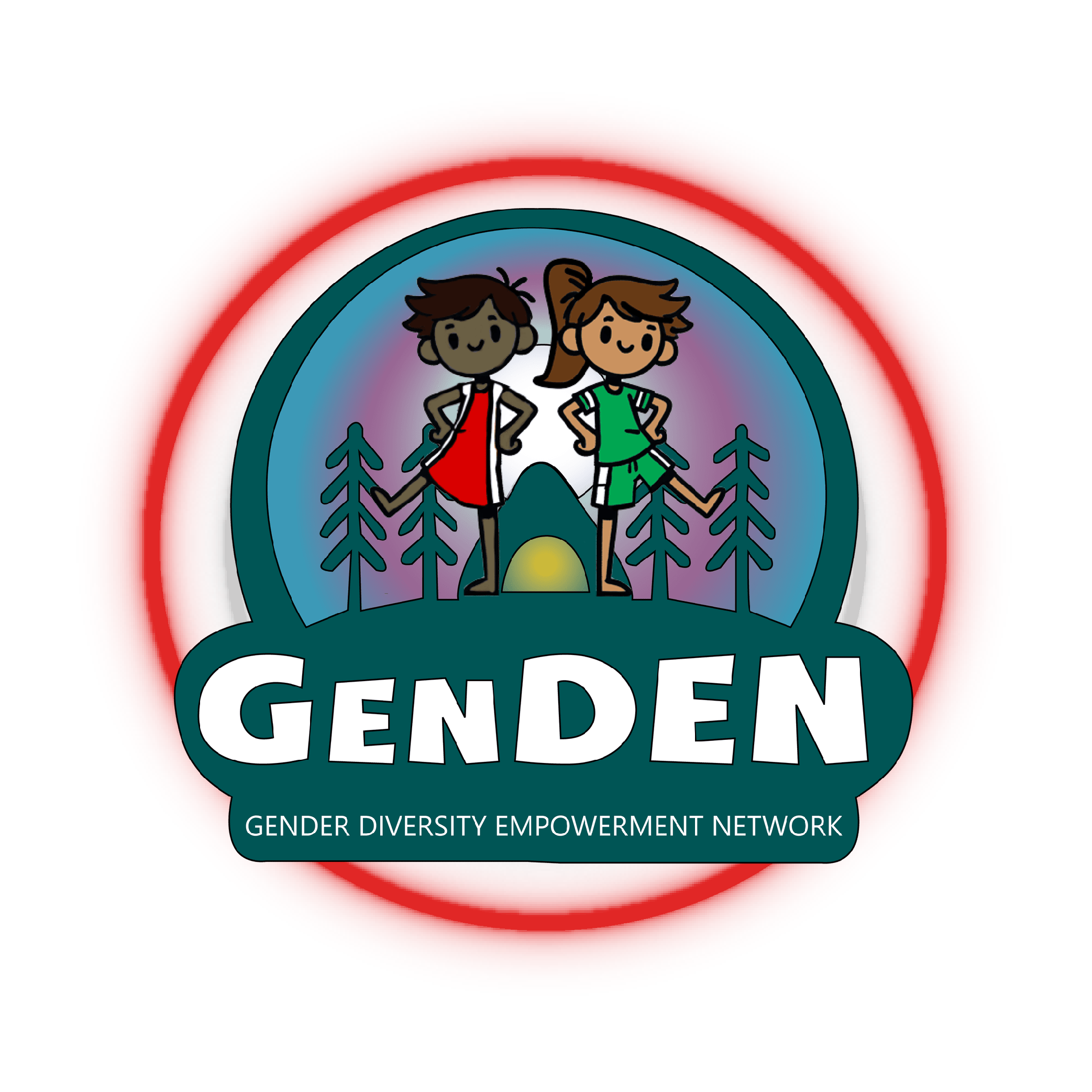 GenDen Red Ball Logo 500x500